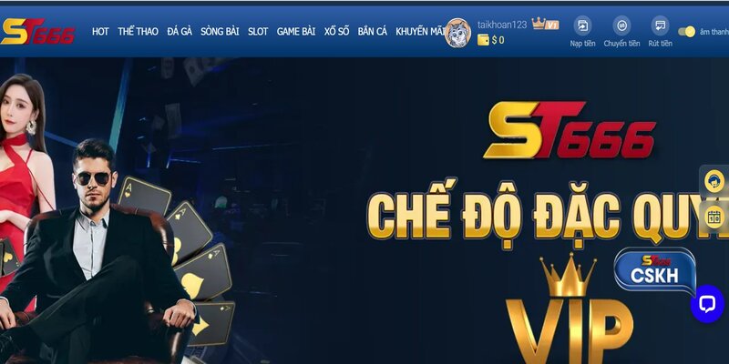 Tổng quan Nhà cái uy tín ST666 siêu hot