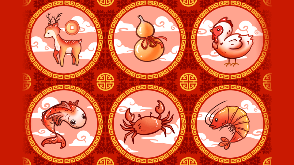 Các con vật trong game bầu cua tôm cá